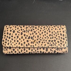 Leopard Print Women's Clutch Wallet